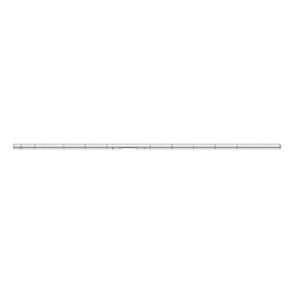 TBB 172706 SEAT RAIL, 370IN , 341T LS FULL