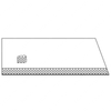 TBB 172900 STEP TREAD, 3RD, NON-METALLIC, BLACK PE