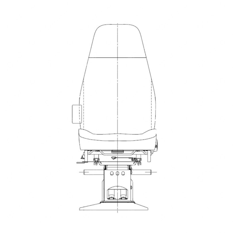 TBB 174192 DRIVERS SEAT LEVEL 1, NATIONAL NS2000,