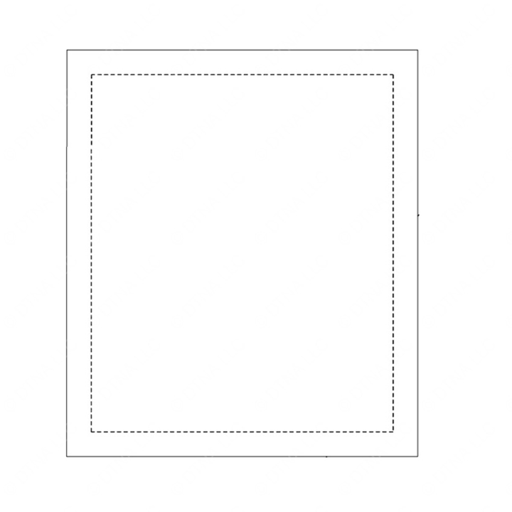 TBB 174465 PAD ASSEMBLY, MODESTY PANEL, 27IN X 29IN