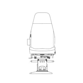 TBB 174590 DRIVERS SEAT LEVEL 1, NATIONAL, NS2000,