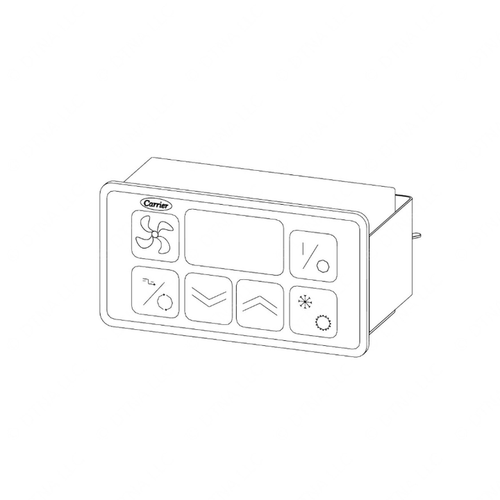 TBB 175447 A/C CONTROL ENVIRONMATE DUAL ZONE