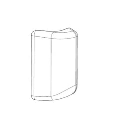 TBB 175606 END CAP FRT BUMPER RS