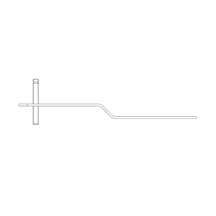 TBB 175609 INTERIOR HANDLE, STANDARD, REAR EMERGEN