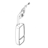 TBB 176076 MIRROR ASM,NON HTD,MANUAL,S/S,LS,SYS A