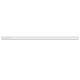TBB 176350 RETAINER, RUBBER, ENTRANCE DOORS, EFX