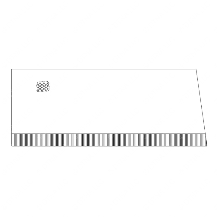 TBB 177045 STEP TREAD, 3RD, KOROSEAL, METALLIC, BL