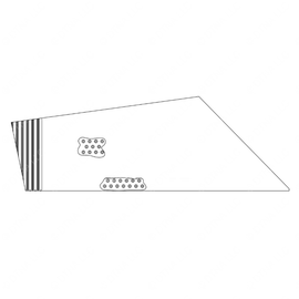 TBB 177289 STEP TREAD, 2ND, RUBBER, METALLIC, BLAC