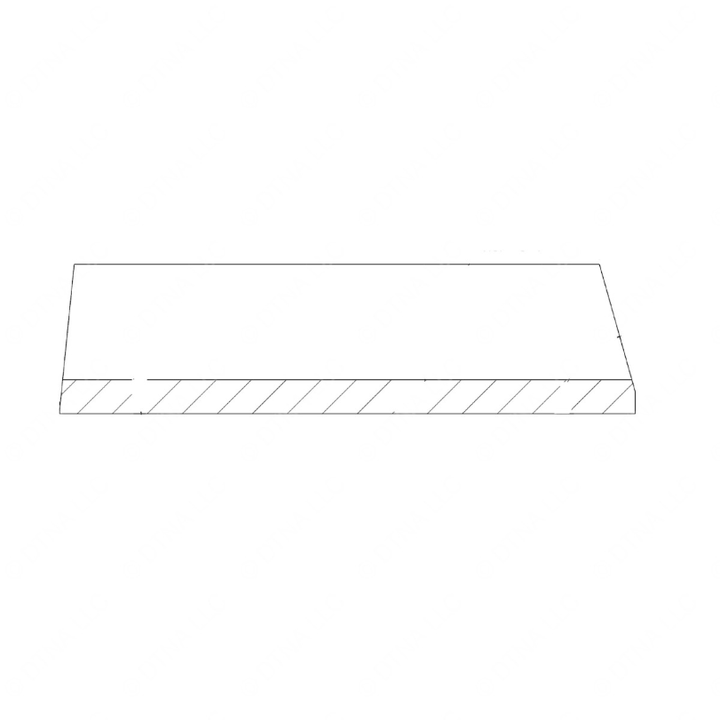 TBB 177532 STEP TREAD PEB BLK PEB WHITE NOSING 1ST