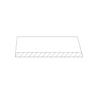 TBB 177533 STEP TREAD, PEBBLE, BLACK, PEBBLE WHITE