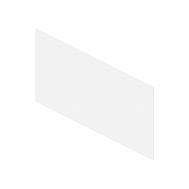 TBB 177924 CLEAR ACETATE TAPE, 4IN X 2IN