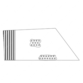 TBB 178094 STEP TREAD, 3RD, RUBBER, NON-METALLIC,