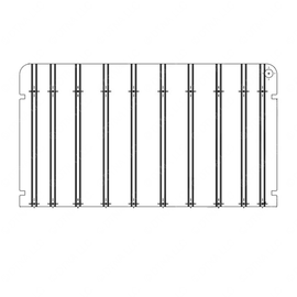 TBB 178882 FLOOR SHEET, CORRUGATED STEEL 3RD, GM 0