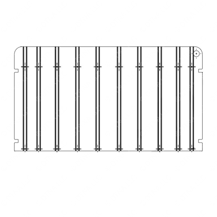 TBB 178882 FLOOR SHEET, CORRUGATED STEEL 3RD, GM 0