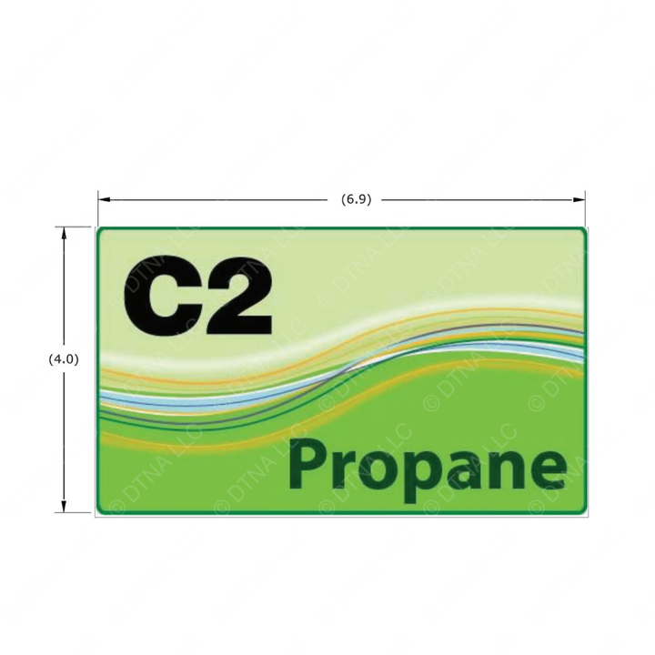 TBB 179441 LABEL, PROPANE LOGO, C2