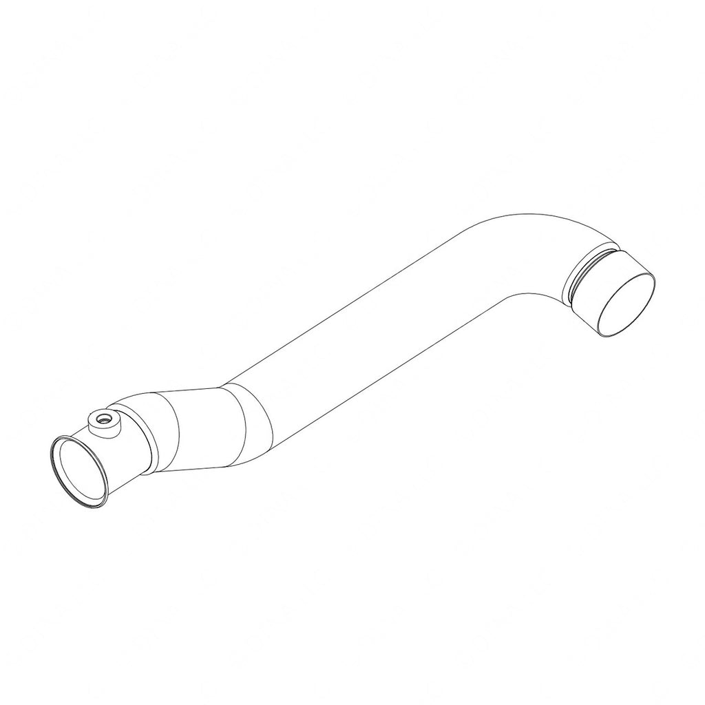 TBB 179808 ASSY-PIPE,EXH,TURBO,ISB1