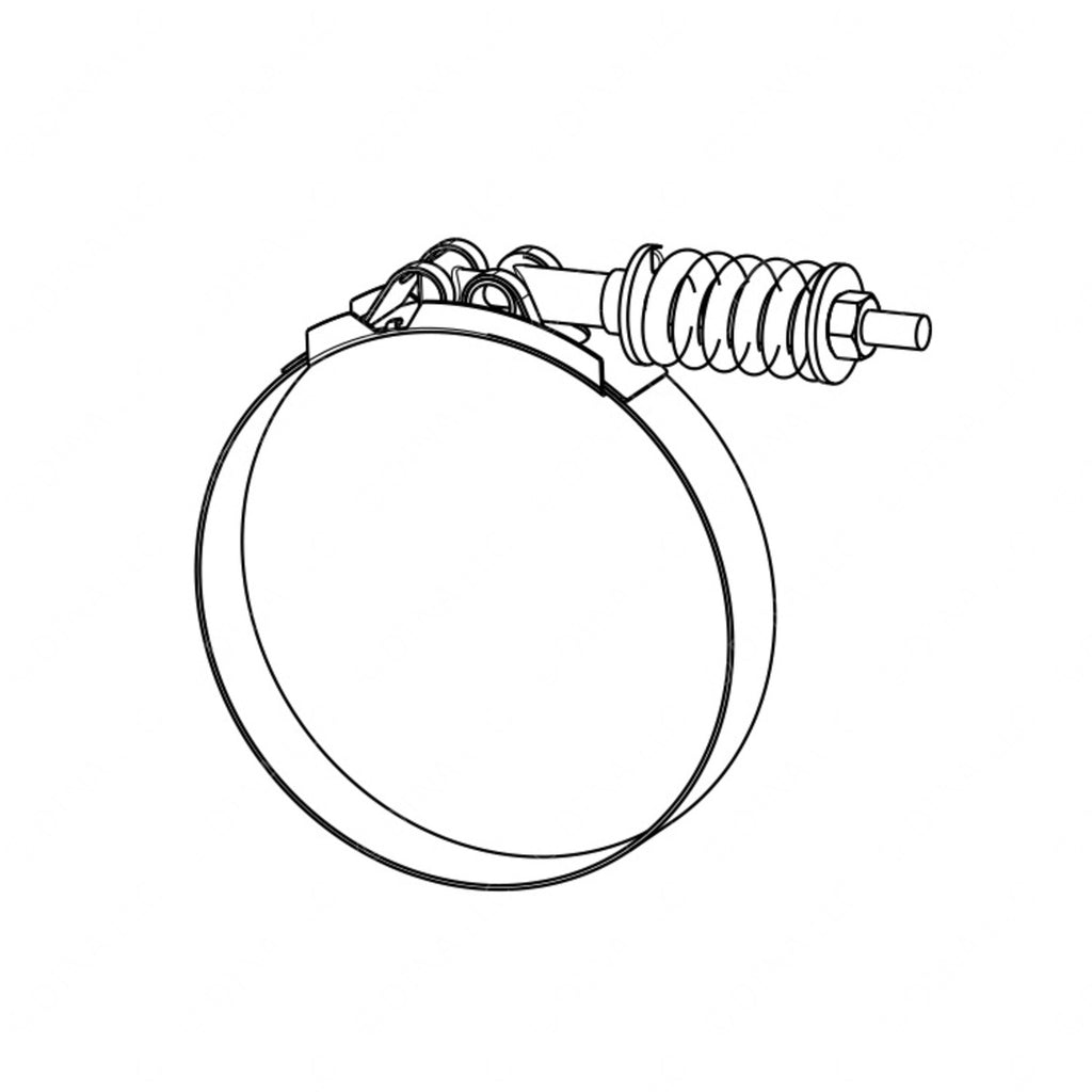 TBB 179823 CLAMP-CT,4.0IN CONVOLUTE