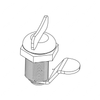 TBB 179834 CYLINDER LOCK,THUMB TURN,FUEL DOOR,3/8"