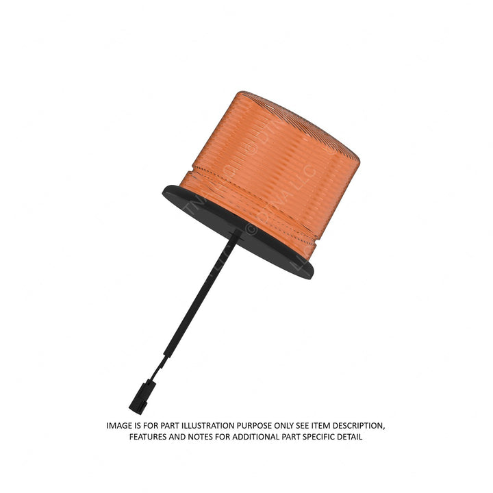 TBB 179884 LED STROBE ROOF MOUNT CLASS 2 AMBER