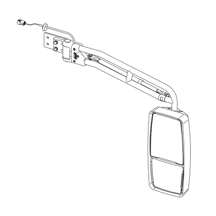 TBB 180146 MIRROR ASM NON HTD REMOTE RS