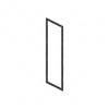 TBB 181013 GLASS RUBBER, UPPER & LOWER, FRONT ENTR
