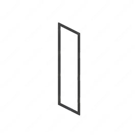 TBB 181013 GLASS RUBBER, UPPER & LOWER, FRONT ENTR