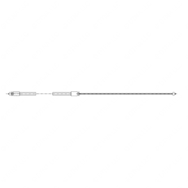 TBB 181181 CONTROL CABLE, EXTERIOR RELEASE, ELECTR