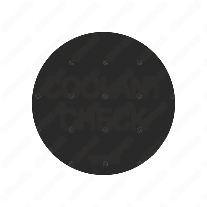 TBB 181355 LABEL COOLANT CHECK EFX