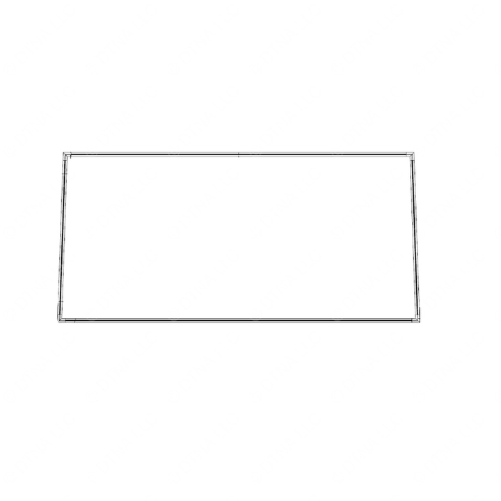 TBB 181462 WINDSHIELD TRIM, EXTERIOR, TEE MOLDING,