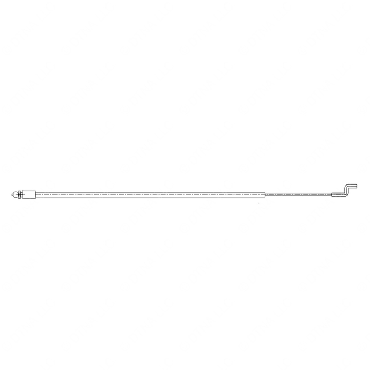 TBB 181707 CONTROL CABLE EXT RELEASE MANUAL DR