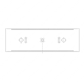 TBB 181820 HEADLINING,1WDO W/VENT HOLE,STEEL,DRW