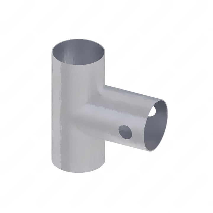 TBB 182478 TEE-STANCHION 302 STAINLESS STEEL,   14