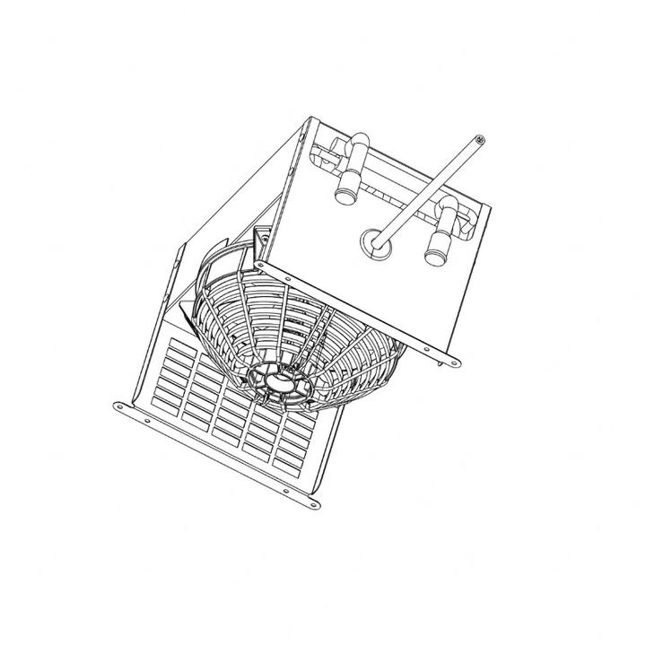 TBB 182520 UNDERSEAT HEATER, 50,000 BTU, BERGSTROM