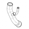 TBB 183612 PIPE-LWR RAD FROM CLR,ISB13,SS