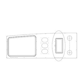 TBB 183775 LICENSE SHEET RS EXTER W/REVERSE LIGHT