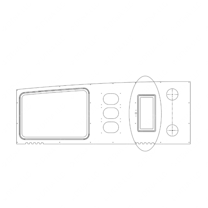 TBB 183780 LICENSE SHEET LS EXT W/OUTSIDE TAILLIGHT