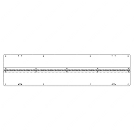 TBB 184255 DESTINATION SIGN, WELDMENT, SCHOOL BUS/
