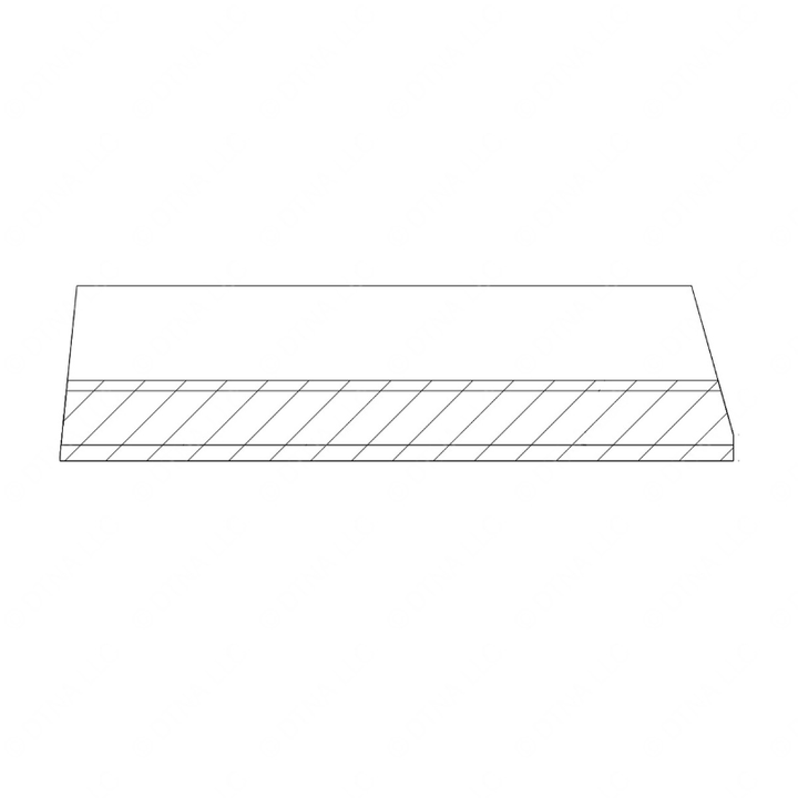 TBB 184692 STEP TREAD, ABRASIVE, BLACK, WHITE NOSI
