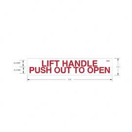 TBB 184831 LABEL, PUSHOUT WINDOW INSTRUCTIONS, INT