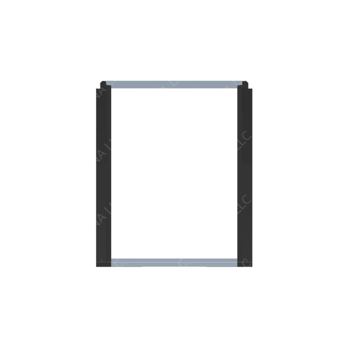 TBB 185389 WINDOW 30"BLK TEMPERED TINT