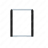 TBB 185394 WINDOW LEVEL 1 COMMERCIAL CLEAR TEMP