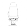 TBB 185496 SEAT LEVEL 1, DRIVER, NATIONAL NS2000, A