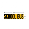 TBB 185498 LABEL, SCHOOL BUS, 9 X 34, SIDE, TEXAS,