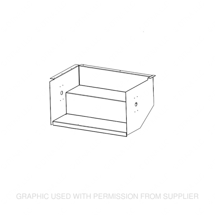 TBB 185890 STEPWELL ASSEMBLY, W/FLUSH MOUNTED LED