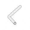TBB 186093 PIPE VENT LOWER CNG HDX