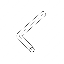 TBB 186093 PIPE VENT LOWER CNG HDX