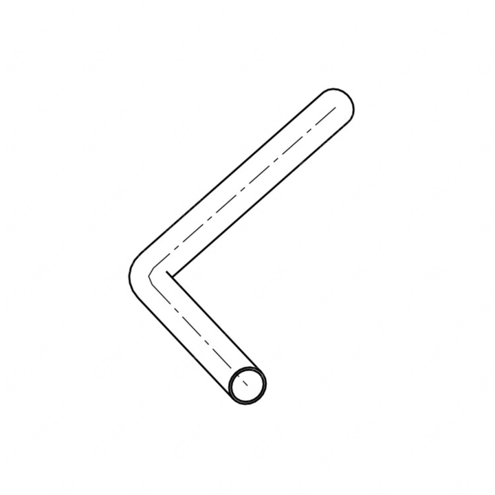 TBB 186093 PIPE VENT LOWER CNG HDX