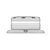 TBB 186180 STROBE,LED CLS 1,3.1" HIGH,ECO 7460CC-TB