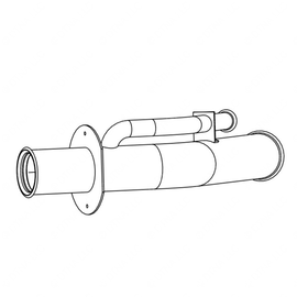 TBB 189006 TUBE ASM FUEL FILL BTR FUEL TANK DLINE