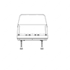 TBB 189614 SEAT ASM S3B WALL 26 LS RES NB 42GRN